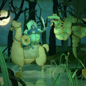 Galdos Gift Swamp Scene Wide Shot