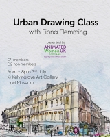 Urban Drawing Class with Fiona Flemming